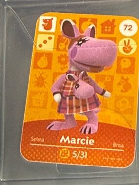 MarcieAnimal Crossing #42 New Horizons Amiibo NFC Mini Card VG